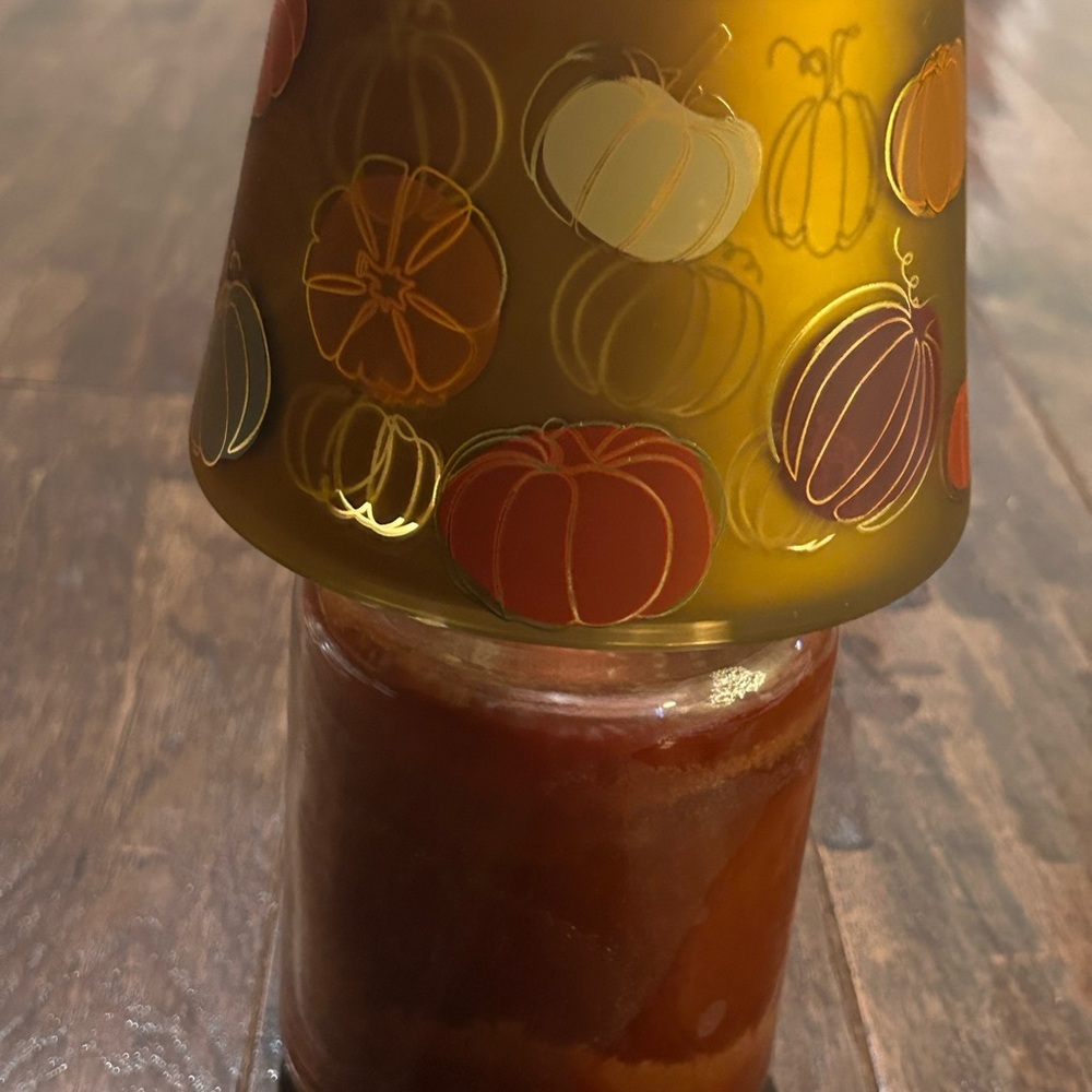 Yankee Candle Pumpkins Glass Shade - Picture 8 of 9